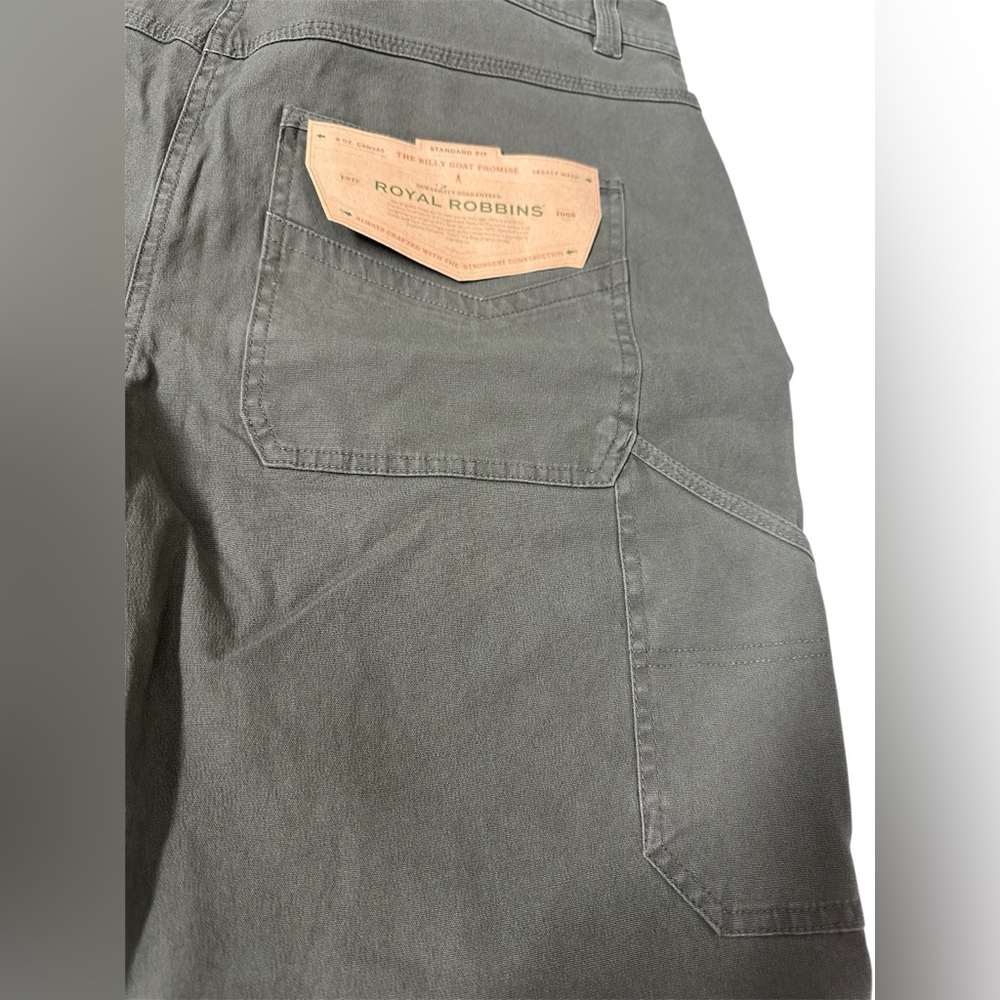 Royal Robbins Men's Olive Cargo Shorts